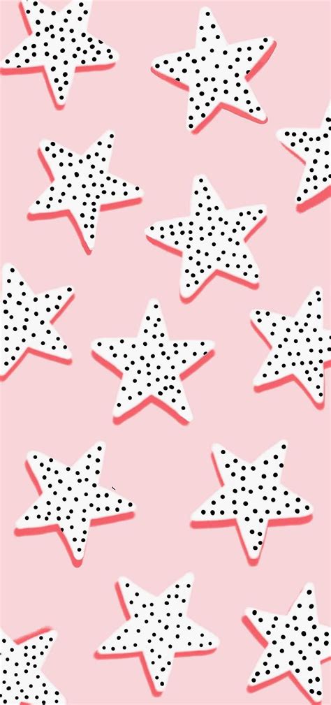 Sterne Pink Preppy Adrette Muster Hd Handy Hintergrundbild Pxfuel