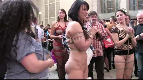 Three Girl Public Bondage Walk Nude And Tied In Public Part 2 Mp4 Tied In Public