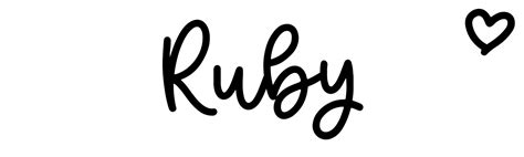 Ruby Name Meaning Origin Variations And More
