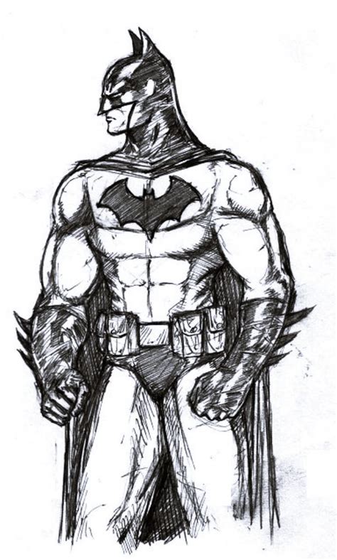 Check out amazing batman artwork on deviantart. 40 Magical Superhero Pencil Drawings | Drawing superheroes ...
