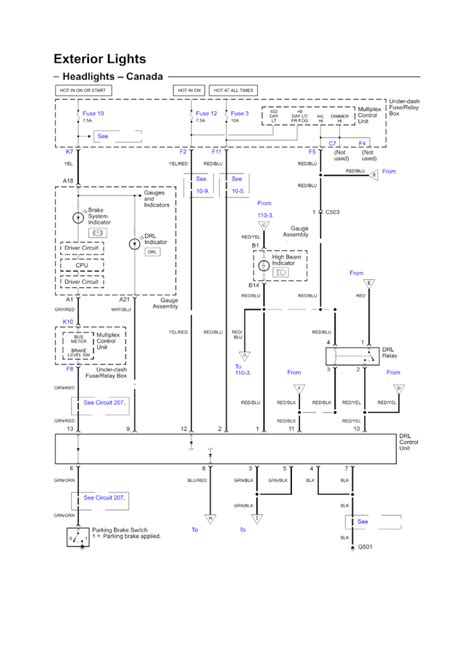 2003 Honda Crv Headlight Wiring Diagram Wiring Diagram And Schematic