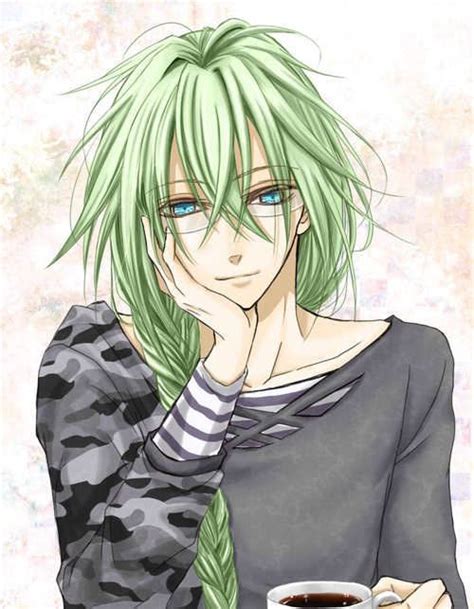 Anime guy green hair google search chinese zodiac amnesia. 20 best Anime boy with green hair images on Pinterest ...