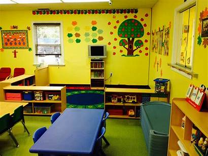 Preschool Classroom Class Child Care Kindergarten Slide