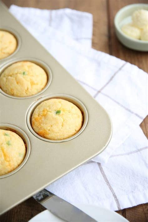 Cornbread Muffins With Jalapeno And Cheddar Julie Blanner