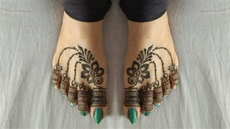 Feet Mehndi Modern Leg Mehandi Design Dreaming Arcadia