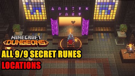 Minecraft dungeons is finally out, and it has introduced a new direction to the iconic franchise, with an rpg experience centred read more: All Secret Runes Locations Minecraft Dungeons - YouTube