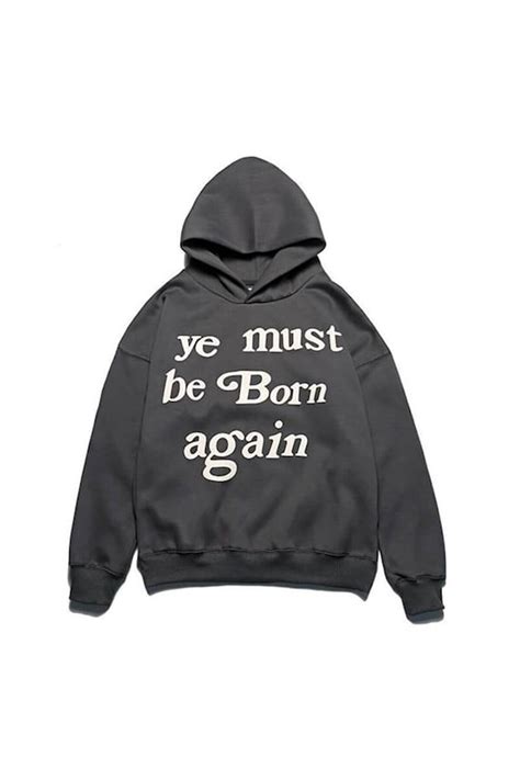 kanye west ye must be born again unisex hoodie kanye west etsy