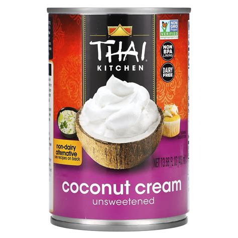 Thai Kitchen Coconut Cream Unsweetened 1366 Fl Oz 403 Ml