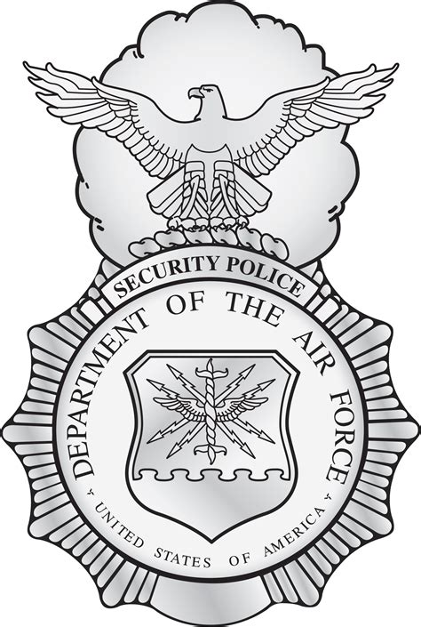 Security Police Stylized Badge