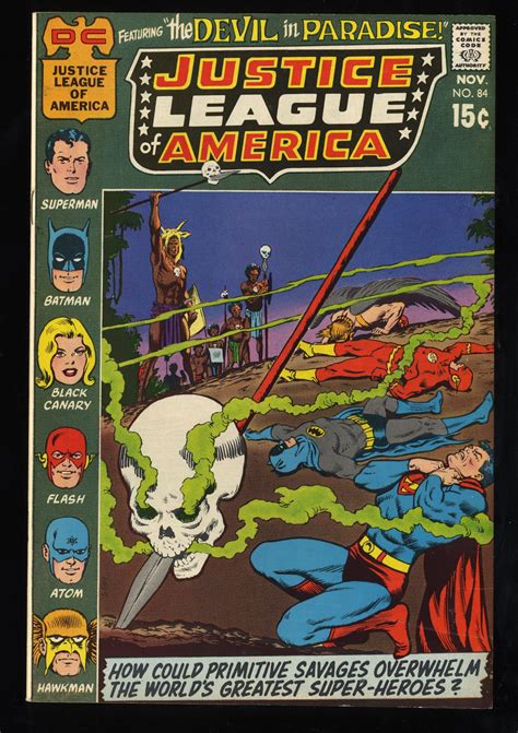 Justice League Of America 84 Vfnm 90 Dc Comics Comic Books