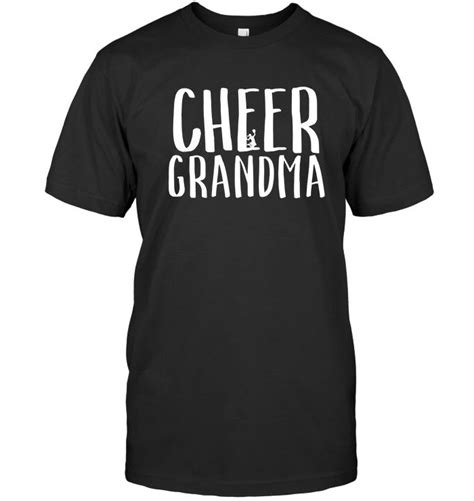Cheer Grandma T Shirt Proud Granny Of Cheerleaders Sports T For Men Women Fathers Day T
