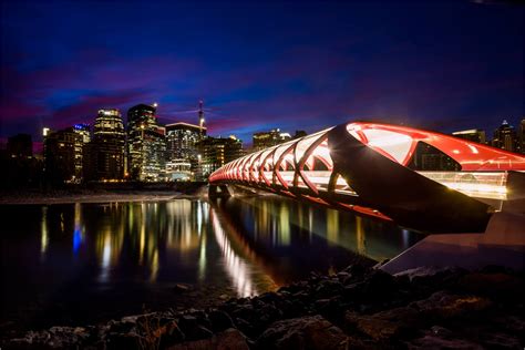 Calgary Peace Bridge Sunrise © Christopher Martin 7640 Christopher