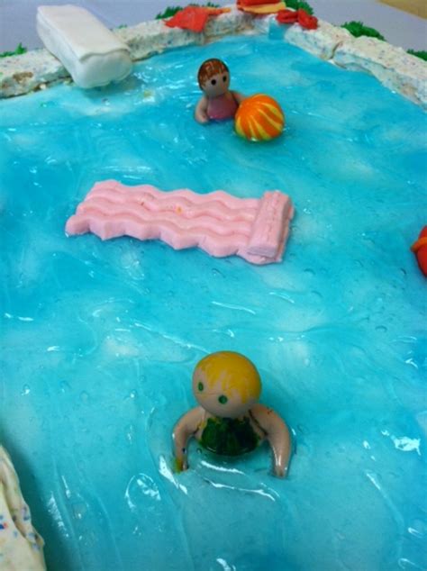 Swimming Pool Cake CakeCentral Com