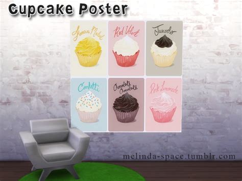 The Sims Resource Cupcake Poster