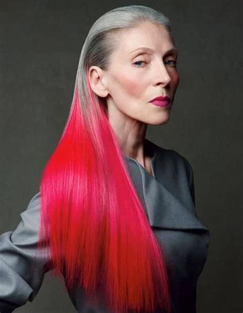 10 Inspiring Older Women Proving Edgy Hair Has No Age Limit Cosmopolitanuk Older Women