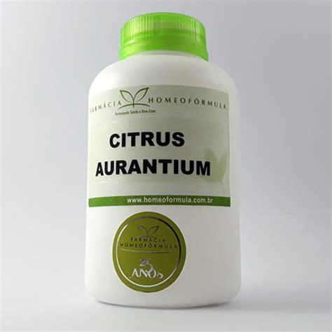 Citrus Aurantium 500mg 60 Cápsulas Homeofórmula