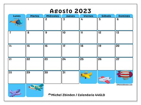 Calendario Agosto De 2023 Para Imprimir “colombia Ld” Michel Zbinden Co