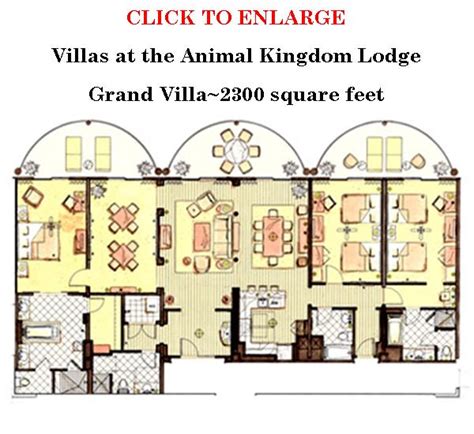 19 Luxury Jambo House 1 Bedroom Villa Floor Plan