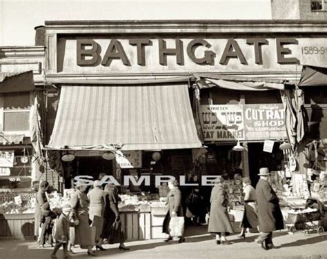 1936 Bronx New York Bathgate Ave Depression Era Store Photo 141 L Ebay