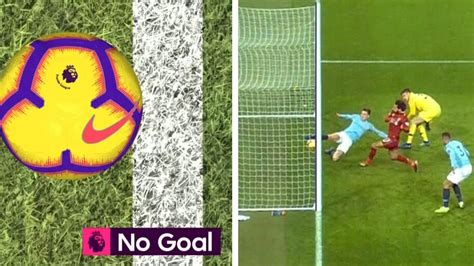 Epl John Stones Goal Line Technology Manchester City Vs Liverpool