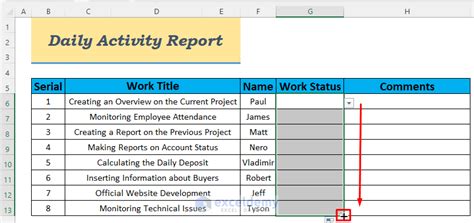 How To Make Daily Activity Report In Excel Easy Examples