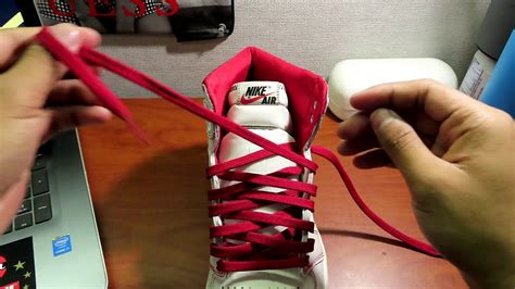 How To Lace Your Air Jordan 1 Youtube