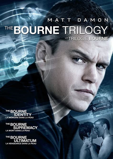The Bourne Trilogy 2016 Bilingual Amazonca Matt Damon Bourne Identity Doug Liman Bourne
