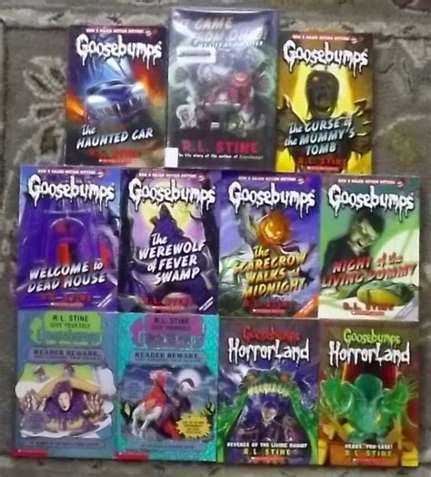10 Goosebumps Books By R L Stine It Came From Ohio My Life As A Writer 2000 Picclick