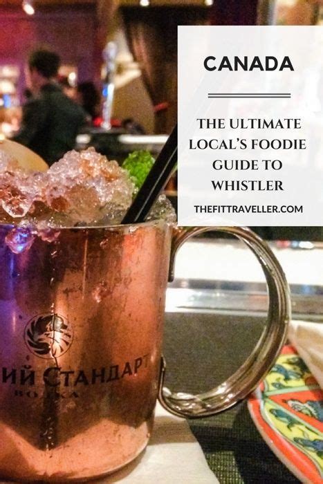Whistler Bars And Where To Eat In Whistler A Foodies Guide To Whistler