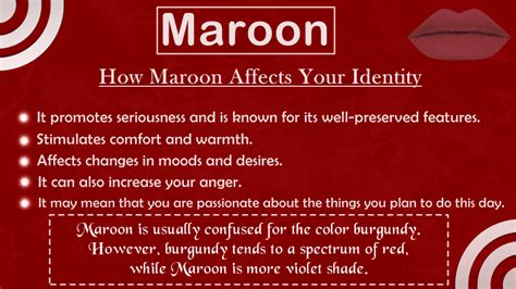 Maroon Color Psychology And Personality Meaning News Share