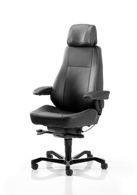 This mesh task chair supports you when you're working long hours to get the job done, in your dorm, at the office and at home. KAB Director Heavy Duty 24 Hour Office Chair with Headrest