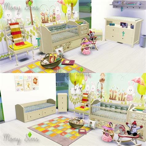 Mony Sims Nursery Bedroom Conversion From Ts2 To Ts4 • Sims 4 Downloads