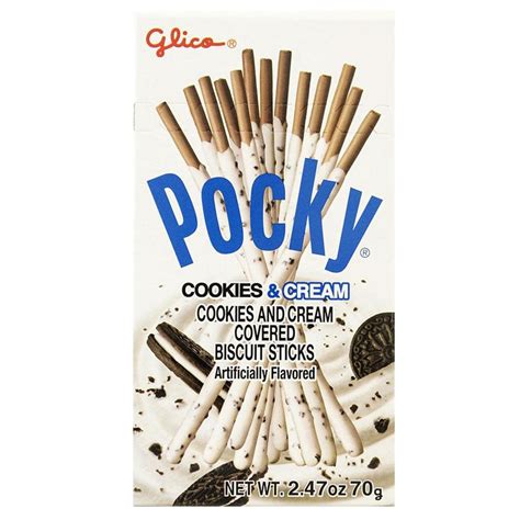 Glico Pocky Cookies And Cream 2 47oz Matcha Time T Shop
