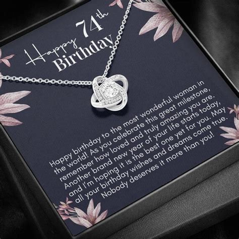 Clothing Shoes And Jewelry Pendants Desidd 74th Birthday Ts For Women