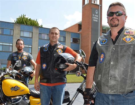 Knights On Bikes Ride Motorcycles To Take Faith On The Road Catholic