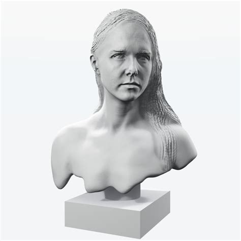 Female Bust 3d Model 10 Obj Free3d