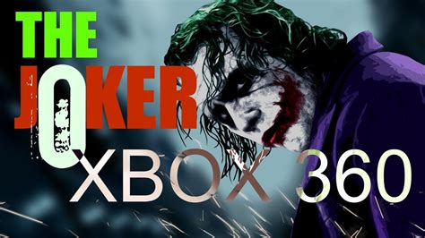The Joker Xbox 360 Case Mod Heath Ledger Youtube