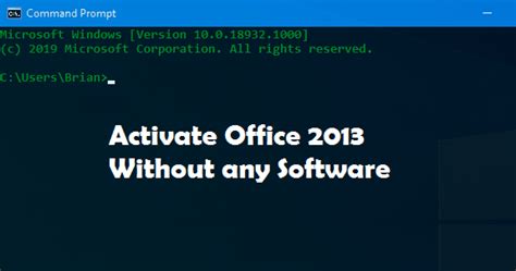 Activate Microsoft Office With Cmd Techinmumbai Mobile Legends Riset Riset