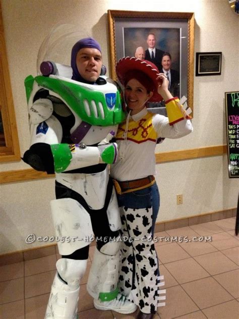 Awesome Buzz Lightyear And Jessie Homemade Halloween Costume