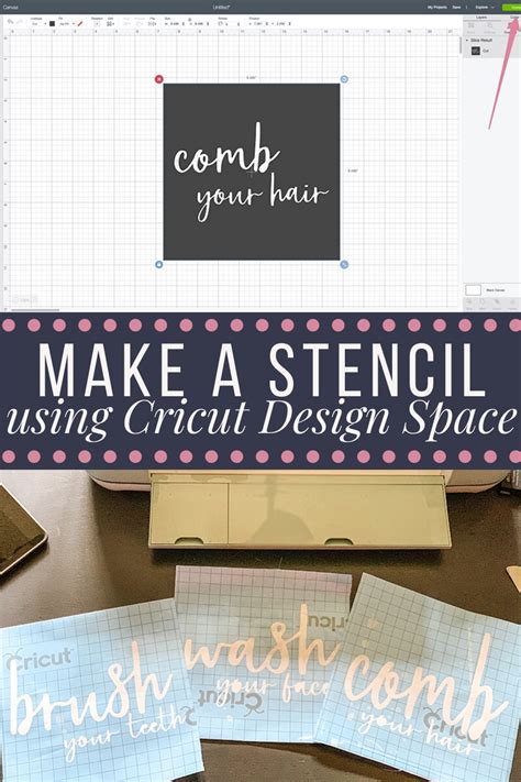 How To Make A Vinyl Stencil With Cricut Design Space My Xxx Hot Girl