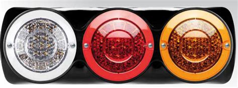 Roadvision Stop Tail Indicator And Reverse Led Light With Black