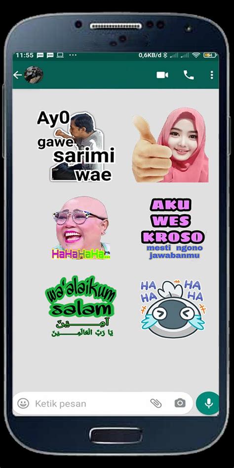Sticker Wa Bergerak Lucu Kocak Apk For Android Download