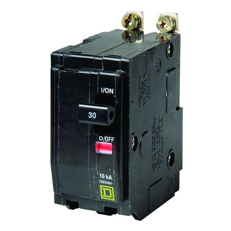 Square D Qo 30 Amp 2 Pole Standard Trip Circuit Breaker In The Circuit