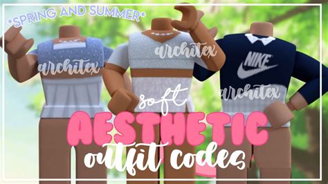 Soft Aesthetic Outfit Codes For Bloxburg With Links Springsummer