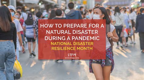 How To Prepare For A Natural Disaster During A Pandemic National