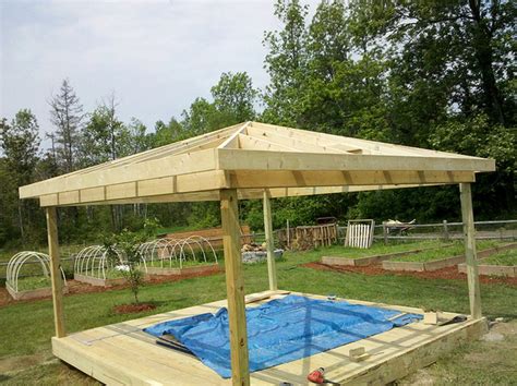 Up to 70% off our best products Superb Homemade Gazebo #4 How To Build Gazebo Roof | BloggerLuv.com