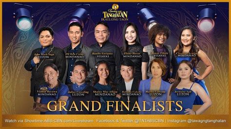 ‘tawag Ng Tanghalan Grand Finalists To Be Completed This Week