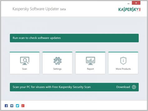Update Applications With Kaspersky Software Updater Beta