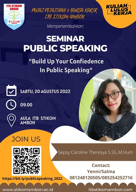 Seminar Public Speaking Itb Stikom Ambon
