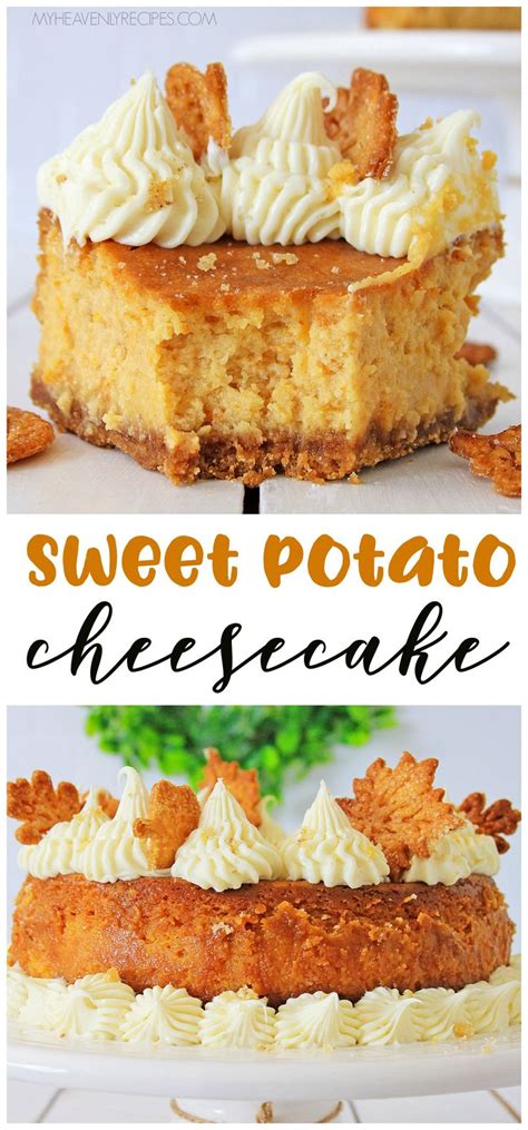 Sweet Potato Cheesecake Recipe In 2023 Sweet Potato Cheesecake